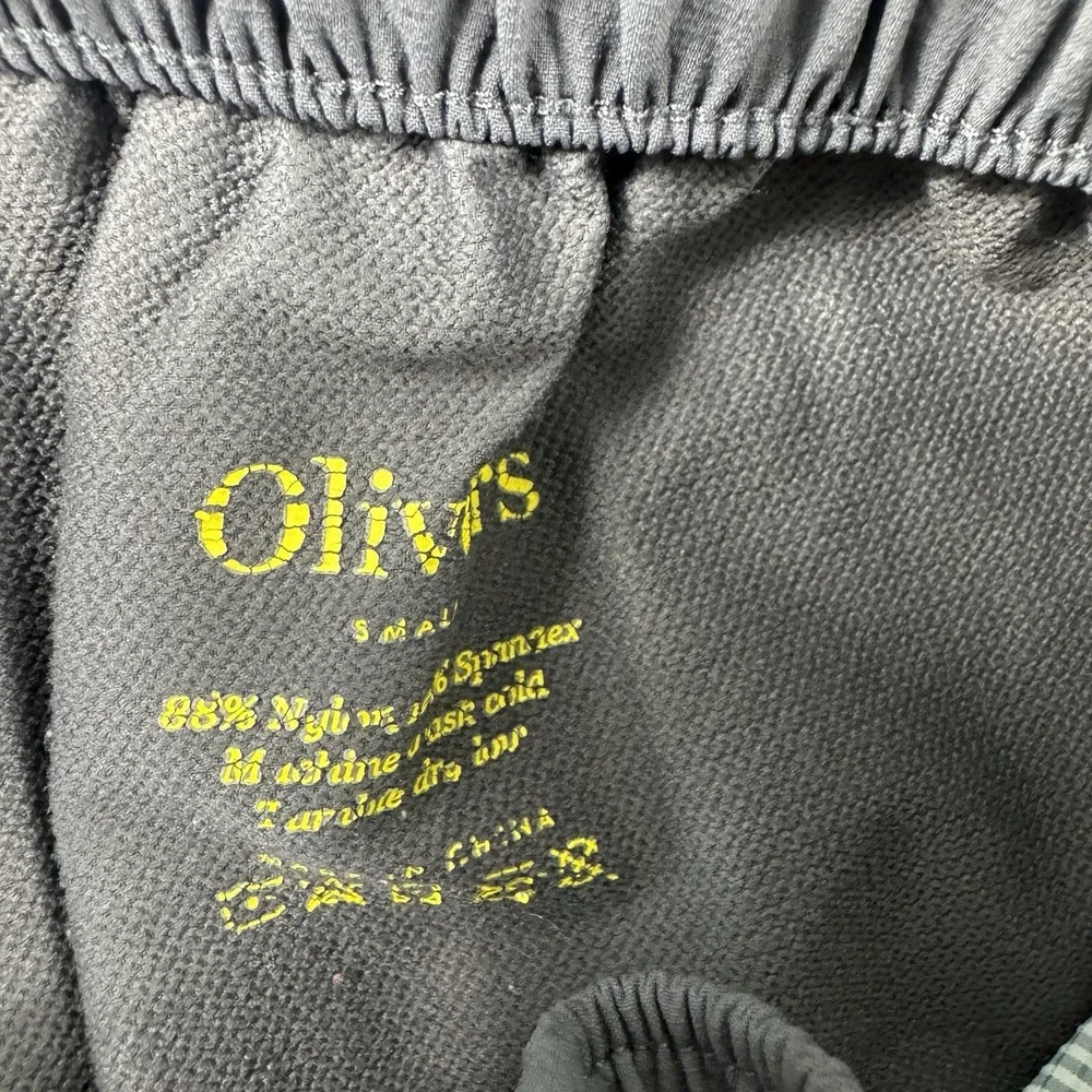 Olivers Gray Performance Mens Athletic Shorts Size Small 7 Inch Inseam